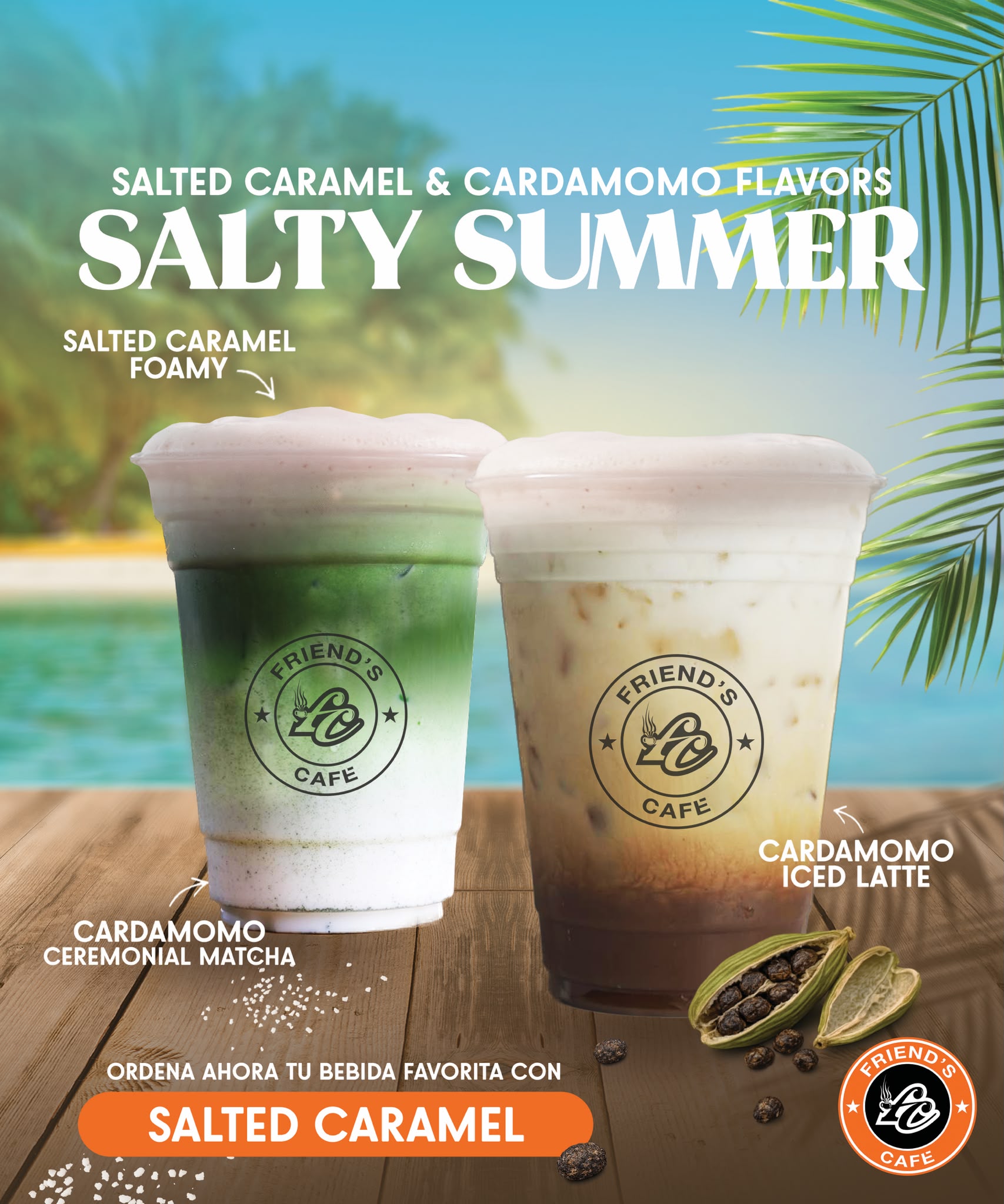 Friends Cafe Salted Caramel Promo