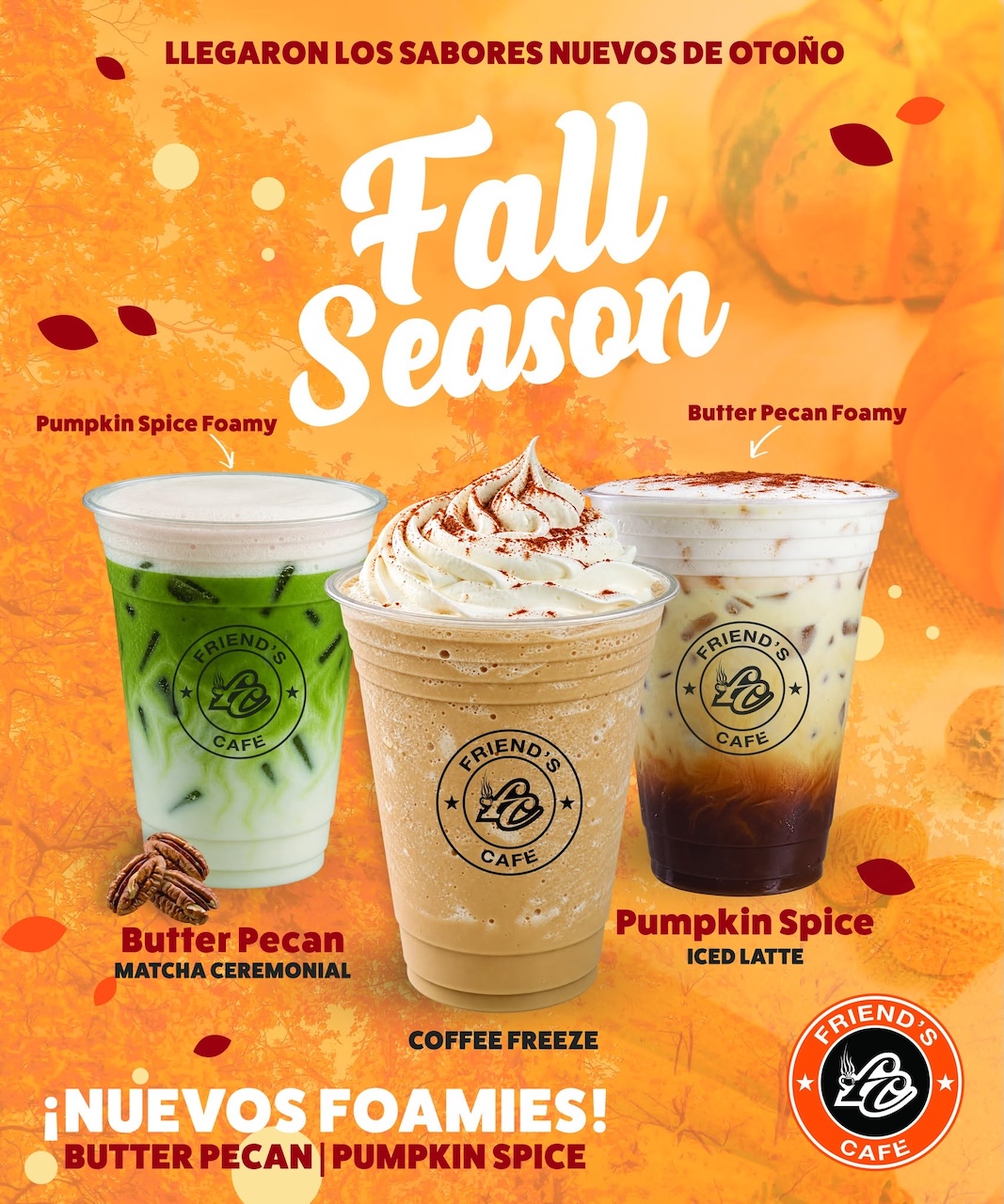 Fall Season Friends Cafe 2026