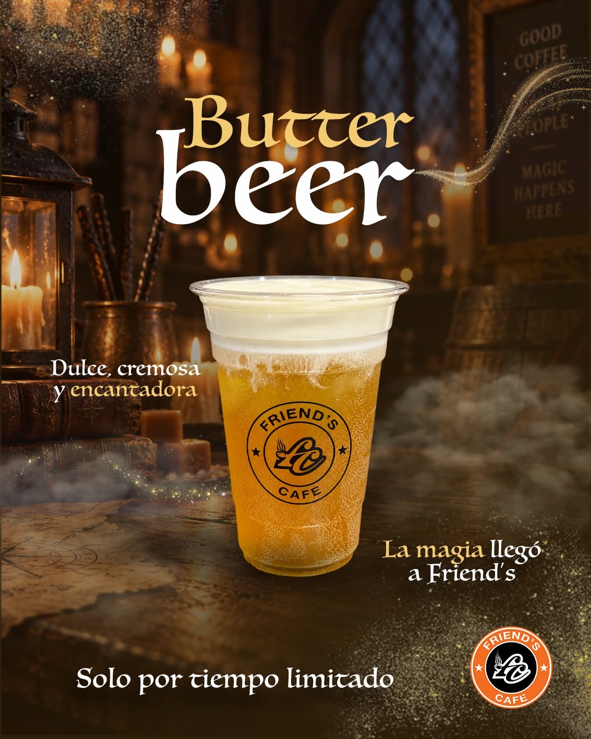 Friends Cafe Butter Beer